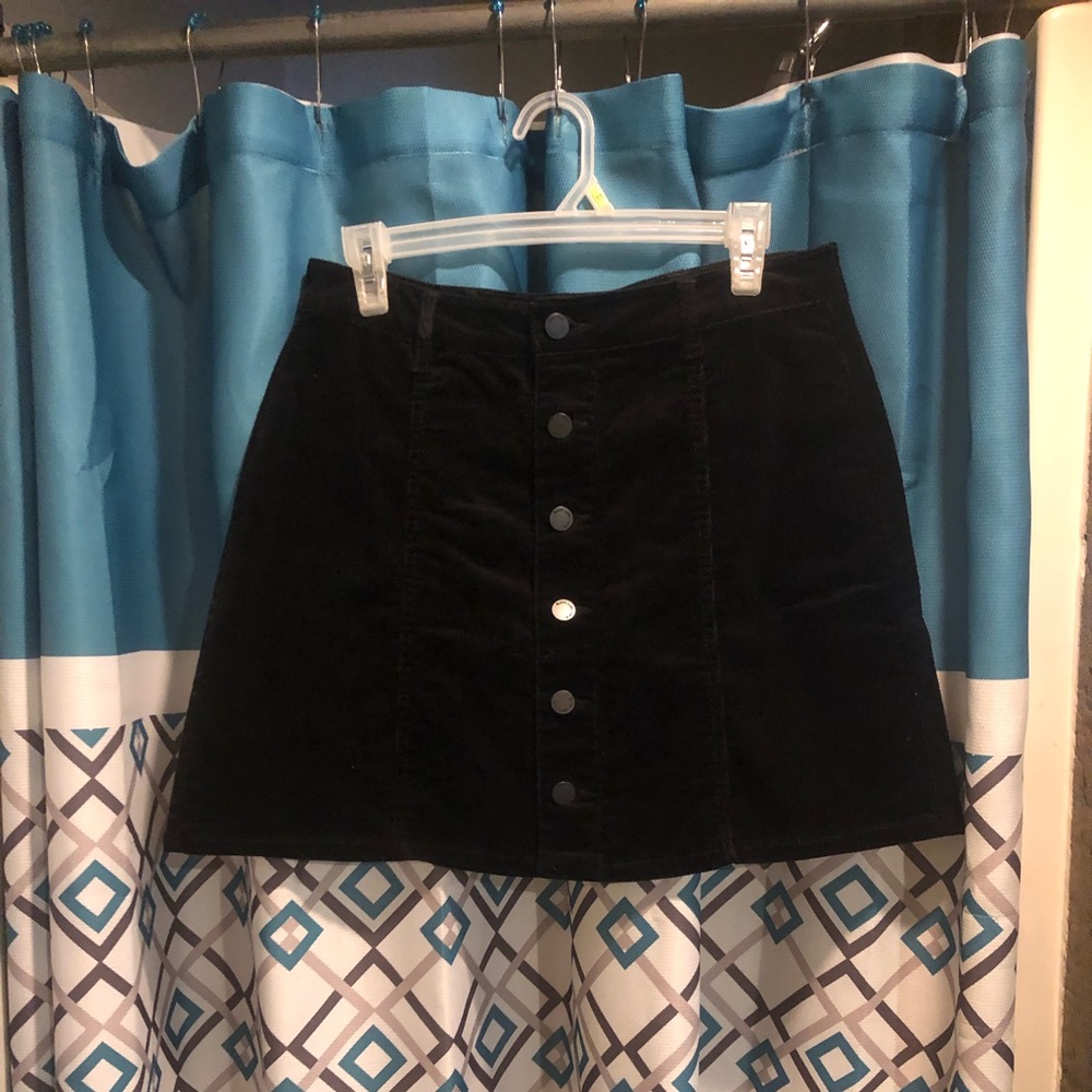 Button-Up Skirt